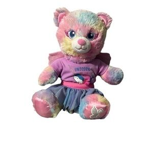 3/25$(Mix) BAB Rainbow Pastel Bear Plush Wings Beary Fairy  Friends